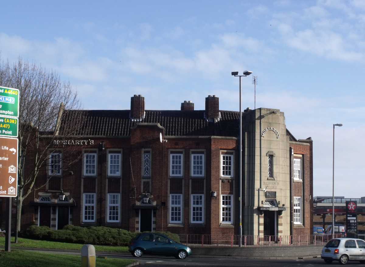 The White Tower (Moriarty's) at Lawley Middleway, Curzon Circle (February 2011)